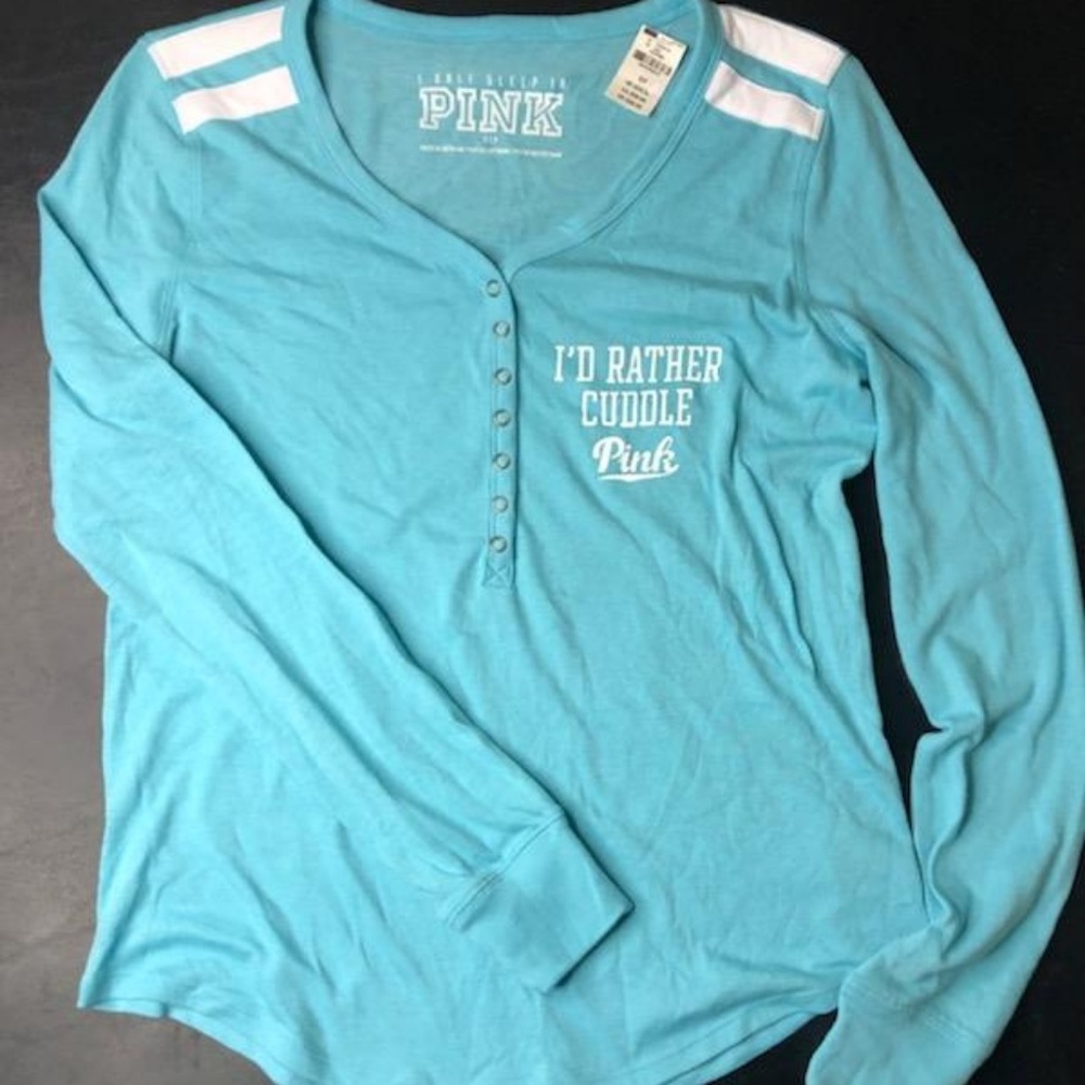 Victoria Secret PINK L/S Top with buttons